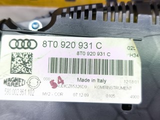 Панель приборов, ориг. номер 8T0920931C, AUDI A5 2007-2011