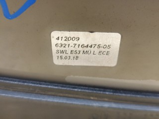 Фонарь, ориг. номер 63217164475, BMW X5 2003-2006