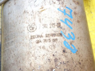 Резонатор, ориг. номер 18307502201, BMW X5 2003-2006