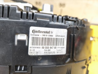 Панель приборов, ориг. номер 9800084780, Citroen C4 2004-2014