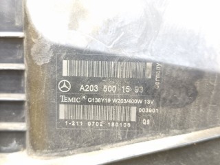 Вентилятор радиатора, ориг. номер A2035001693, Mercedes-Benz C-Class 2004-2008