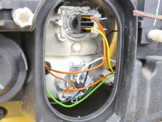 Фара, ориг. номер A1638203861, Mercedes-Benz ML-Class 1997-2001