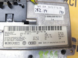 Монитор, ориг. номер 8T0919603C, AUDI Q7 2005-2009