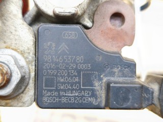 Клемма аккумулятора, ориг. номер 9816218180, Citroen C4 PICASSO 2013-2016