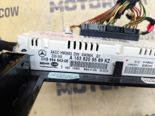 Блок климат контроля, ориг. номер A1638205589, Mercedes-Benz ML-Class 2001-2005