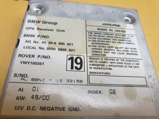 Блок навигации, ориг. номер 6905921, BMW 540i