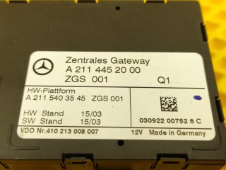 Блок электронный, ориг. номер A2115403545, Mercedes-Benz