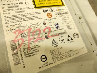 Магнитола, ориг. номер A2059000236, Mercedes-Benz C200