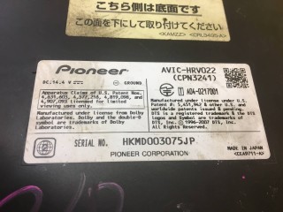 DVD проигрыватель, ориг. номер AVIC-HRV022, BMW 320i