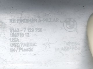 Обшивки стоек, ориг. номер 51438037355, BMW X5 2010-2013