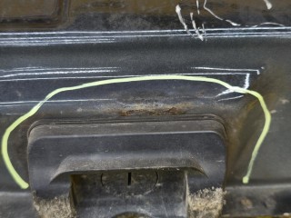 Порог металл, ориг. номер A2516301940, Mercedes-Benz R-class 2005-2007