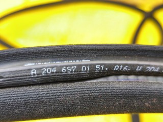 Уплотнители дверей, ориг. номер A2046970951, Mercedes-Benz C-Class 2007-2011