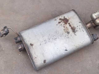 Глушитель, ориг. номер A1634905501, Mercedes-Benz ML-Class 2001-2005