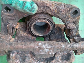 Суппорт передний левый, Renault Scenic 1999-2003