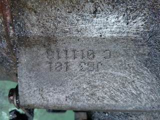 КПП механическая (МКПП) 5-ступенчатая, ориг. номер JB3181, C011118, Renault Laguna 1998-2001