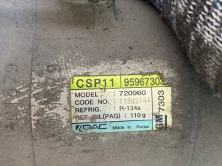 компрессор кондиционера, ориг. номер 95967303, Chevrolet Spark