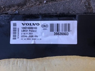 Ковер салонный задний, ориг. номер 39826903, Volvo XC90 2 2019-2024
