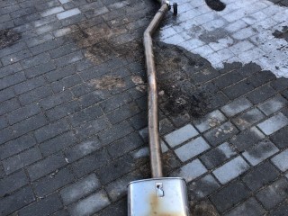 глушитель, ориг. номер 82442078, 32335191, Volvo V60 Cross Country 2 2018-2026