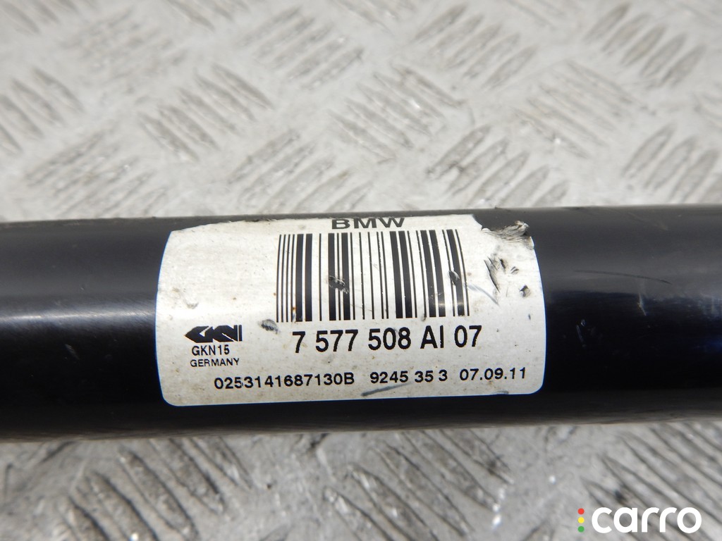 Полуось задняя (приводной вал, ШРУС) BMW 7-series (F01/02) 2008-2012, 7577508, фото 4