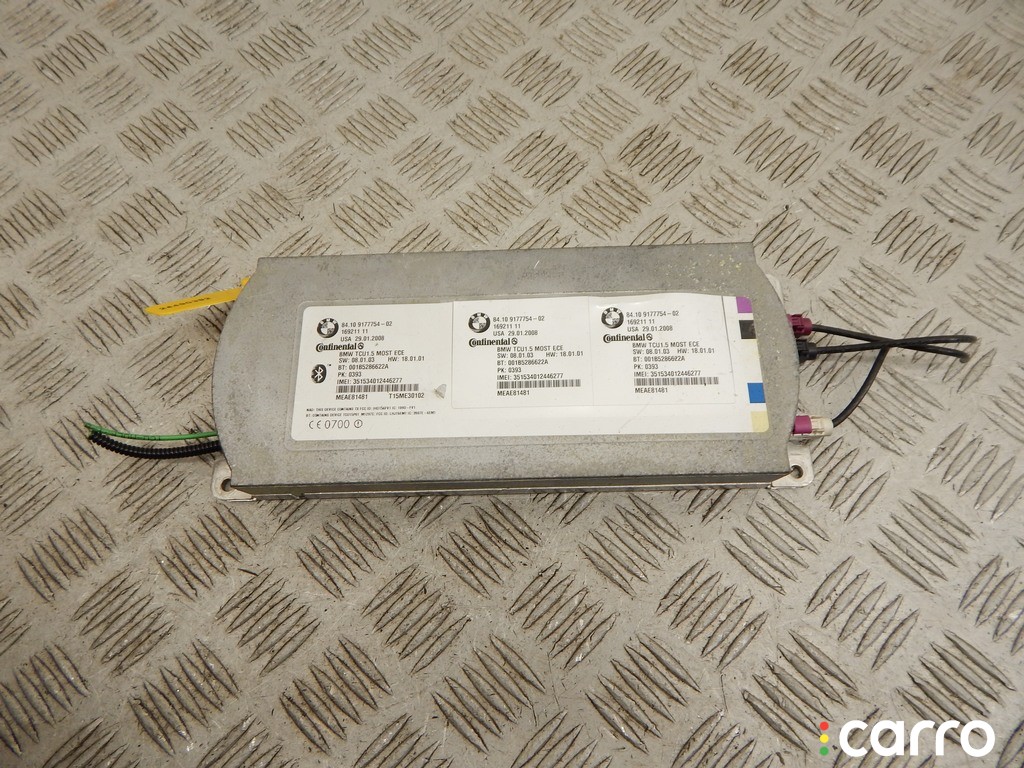 Блок Bluetooth BMW X5-series (E70) 2006-2010, 9177754, фото 1