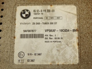 Видеомодуль, ориг. номер 65129119359, 9119359, 65129119357, 9119357, 65129216459, 9216459, 65129176958, 9176958, 65129119355, 9119355, 65129119354, 9119354, M57TU2, BMW X5-series (E70) 2006-2010