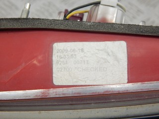 Фонарь крышки багажника правый, ориг. номер 7182206, 63217182206, N52N, BMW 7-series (F01/02) 2008-2012