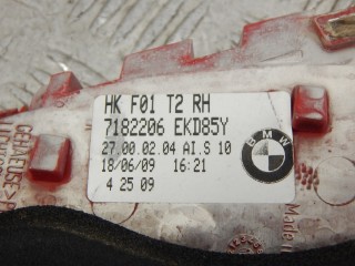 Фонарь крышки багажника правый, ориг. номер 7182206, 63217182206, N52N, BMW 7-series (F01/02) 2008-2012