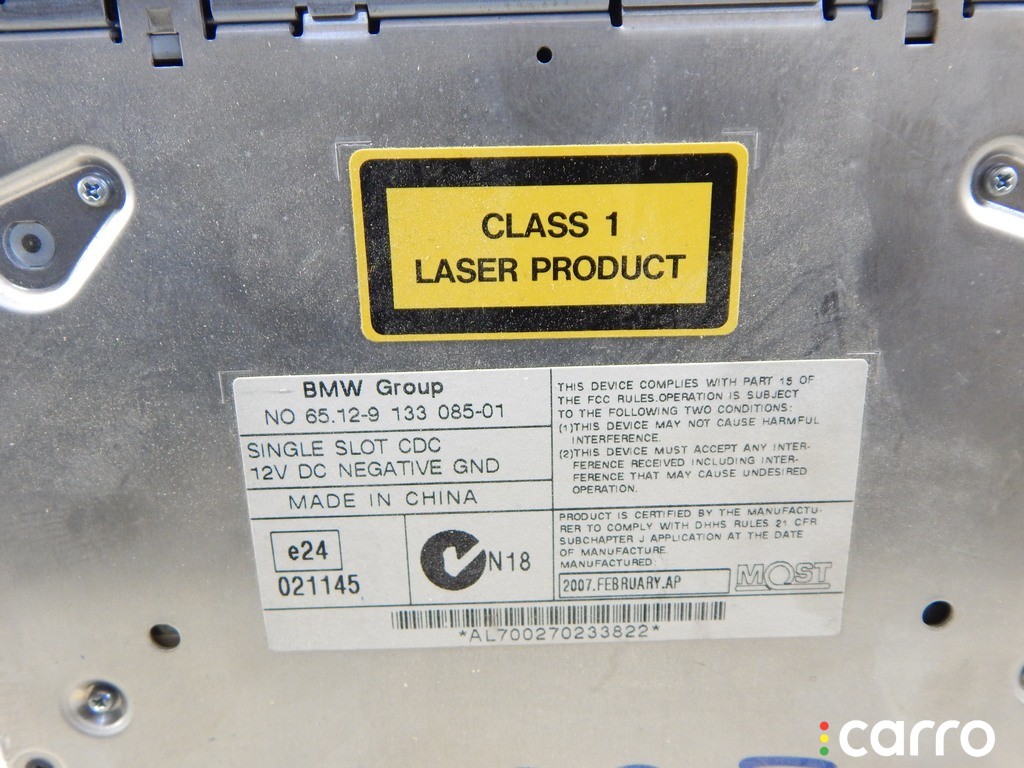 CD-чейнджер BMW X5-series (E70) 2006-2010, 9125237, фото 2