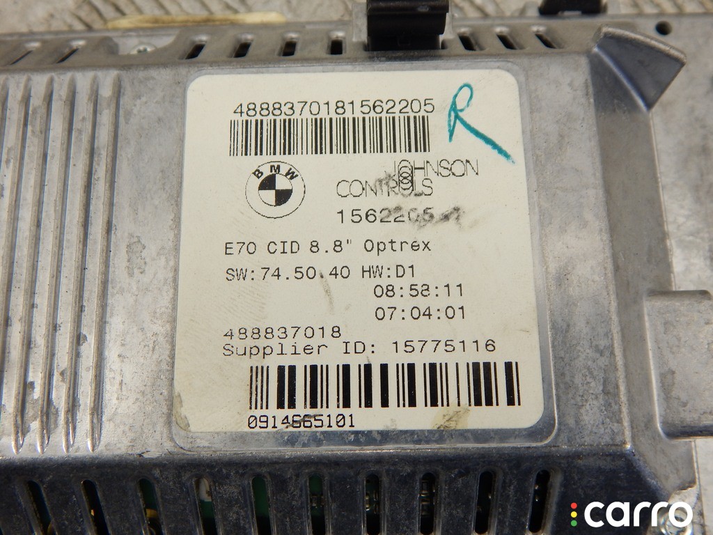 Дисплей BMW X5-series (E70) 2006-2010, N52N, фото 5