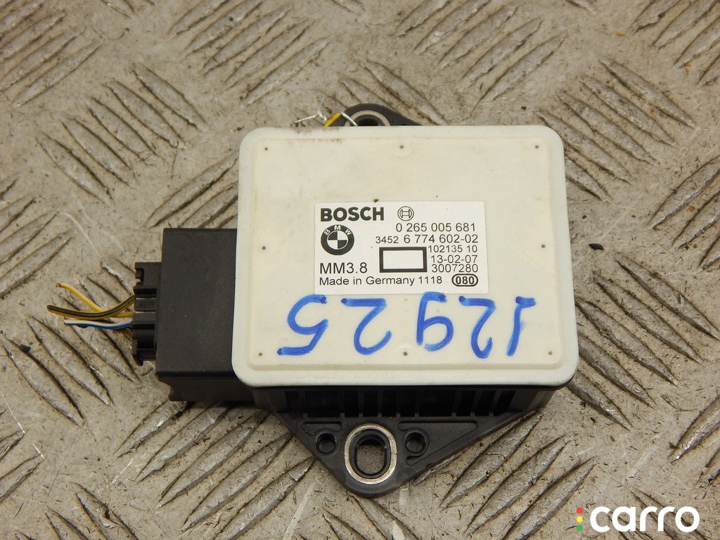 Датчик удара BMW X5-series (E70) 2006-2010, внедорожник 5 дв., левый руль, 6774602, фото 1