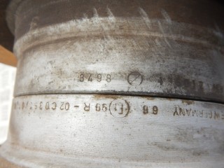 Диск тормозной задний, ориг. номер 34216792227, 6792227, N13, BMW 3-series (F30/31) 2011-2016