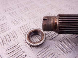 Полуось задняя (приводной вал, ШРУС), ориг. номер 7566086, 33207566086, N63, BMW 7-series (F01/02) 2008-2012