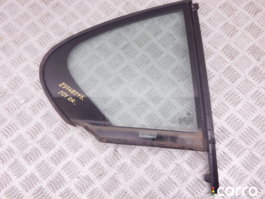 Стекло двери задней правой BMW 7-series (F01/02) 2008-2012, седан, левый руль, 7177656, фото 1