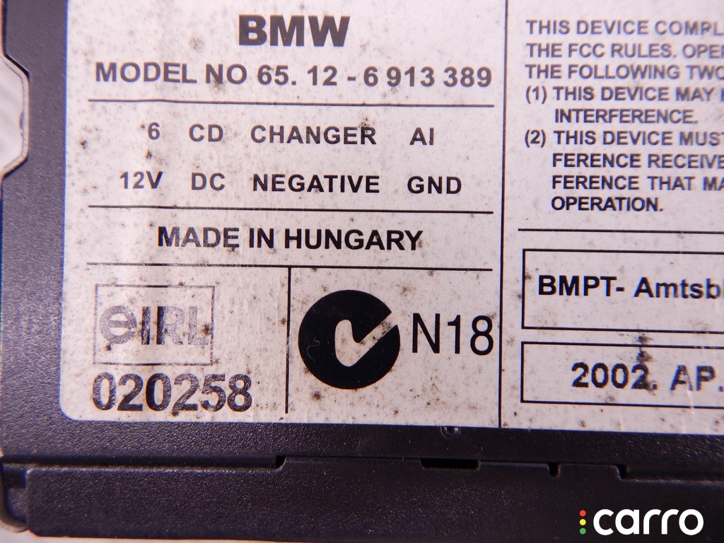 CD-чейнджер BMW 3-series (E46) 1997-2003, M47N, фото 5