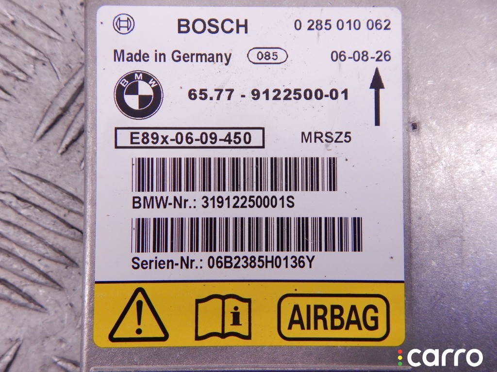 Блок AirBag BMW 3-series (E90/91/92) 2004-2008, 9110258, фото 2