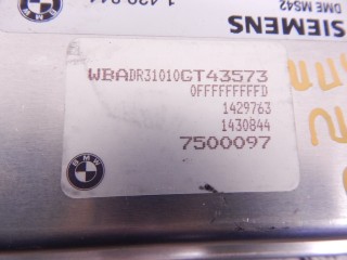 Блок управления двигателем, ориг. номер 7500255, 12147500255, 12147526754, 7526754, 12147526753, 7526753, 12147500256, 7500256, 12141430845, 1430845, 12141430844, 1430844, 12141430786, 1430786, 12141430785, 1430785, 12141438787, 1438787, 12141430273, 1430273, M52TU, BMW 5-series (E39) 1995-2000