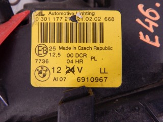Фара левая, ориг. номер M47N, 7165775, 63126910967, 6910967, 63127165775, BMW 3-series (E46) 1997-2003
