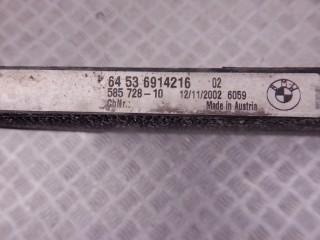 Радиатор кондиционера, ориг. номер 6914216, 8381543, M57, 64536914216, 64538381543, BMW X5-series (E53) 1999-2003