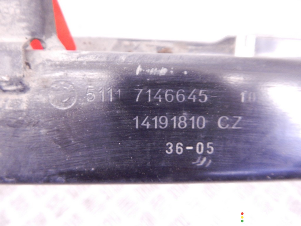 Усилитель бампера переднего BMW 3-series (E90/91/92) 2004-2008, седан, 51117146645, фото 4
