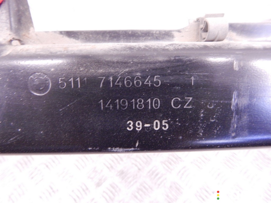 Усилитель бампера переднего BMW 3-series (E90/91/92) 2004-2008, седан, 51117146645, фото 4
