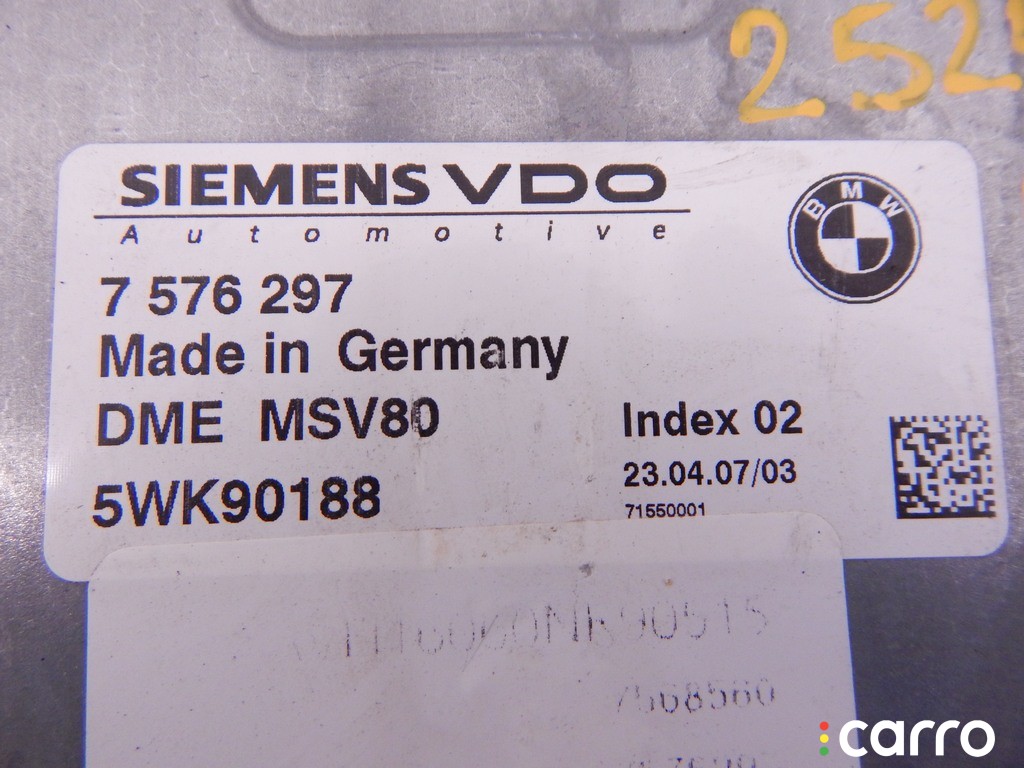 Блок управления двигателем BMW 3-series (E90/91/92) 2004-2008, 12147576297, фото 4