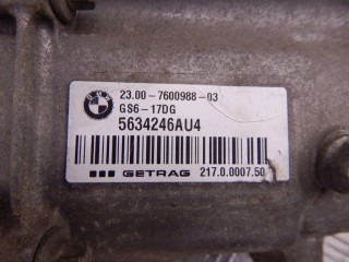 КПП механическая (МКПП) 6-ступенчатая, ориг. номер 8607320, 23008607320, 23007600988, 7600988, N47N, BMW 1-series (F20/21) 2011-2015