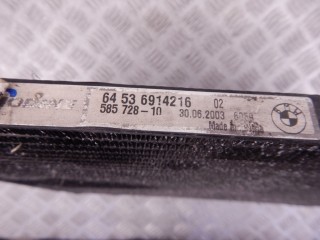 Радиатор кондиционера, ориг. номер 6914216, 8381543, M57, 64536914216, 64538381543, BMW X5-series (E53) 1999-2003