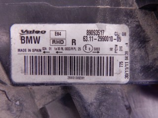 Фара правая, ориг. номер 63112990010, 2990010, N46, BMW X1-series (E84) 2009-2012