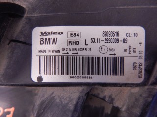 Фара левая, ориг. номер 63112990009, 2990009, N20, BMW X1-series (E84) 2009-2012