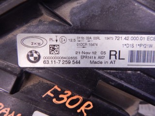 Фара правая, ориг. номер 63117259544, 7259544, N47N, BMW 3-series (F30/31) 2011-2016