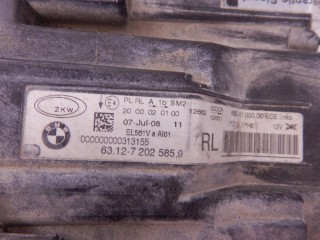 Фара левая, ориг. номер 63117202585, 7202585, 63117240249, 7240249, N46, BMW 3-series (E90/91/92) 2004-2008