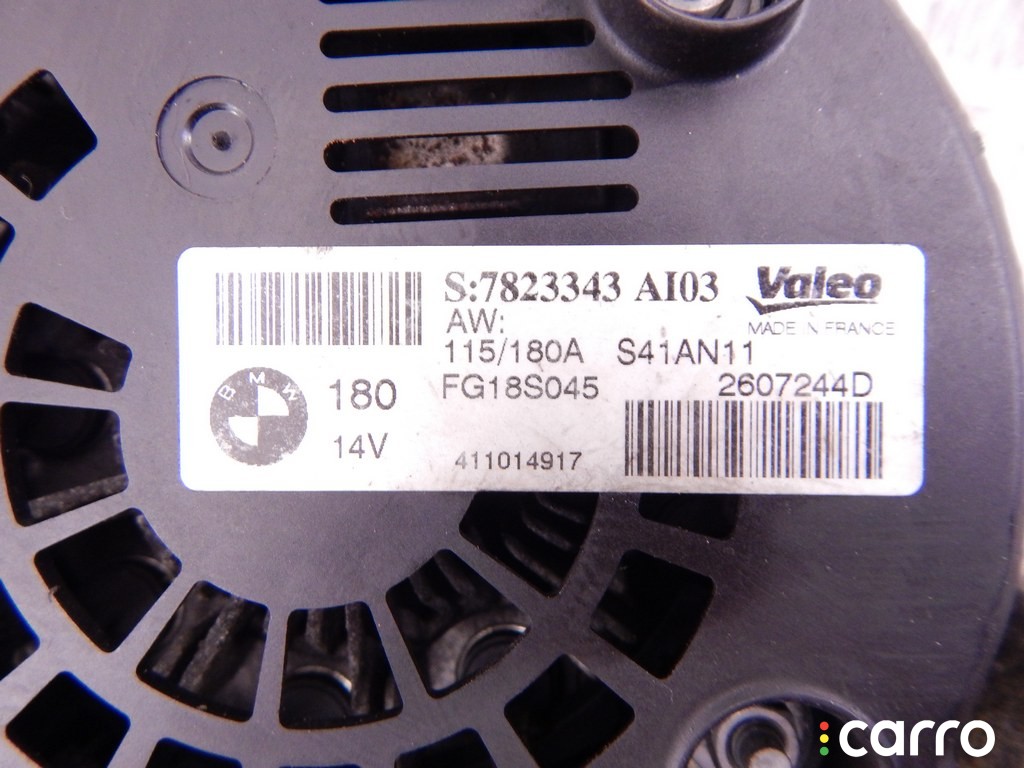 Генератор BMW 1-series (F20/21) 2011-2015, 2.0 л, дизель, 7823343, фото 8
