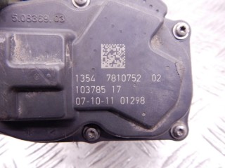 Заслонка дроссельная, ориг. номер 7810752, 13547810752, N47N, BMW 1-series (F20/21) 2011-2015