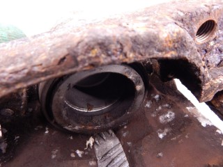 Суппорт передний правый, ориг. номер 34111163386, 1163386, M52, BMW 5-series (E39) 1995-2000